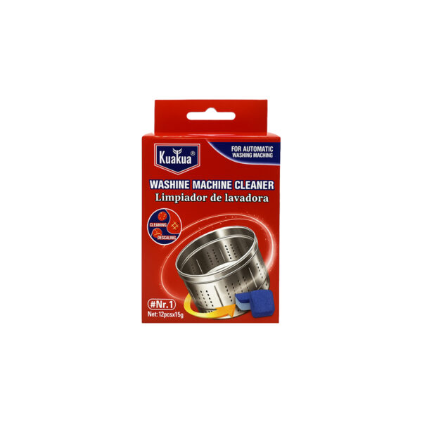 Kuzhinë, Pastrues për Lavatriçe, Washine Machine Cleaner, Kuakua, 12 Tableta