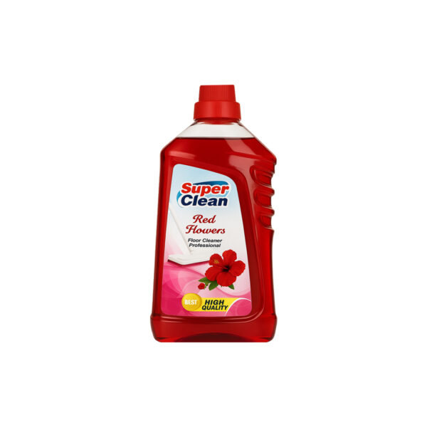 Pastrues Dyshemeje, Floor Cleaner, Red Flowers, Super Clean, High Quality