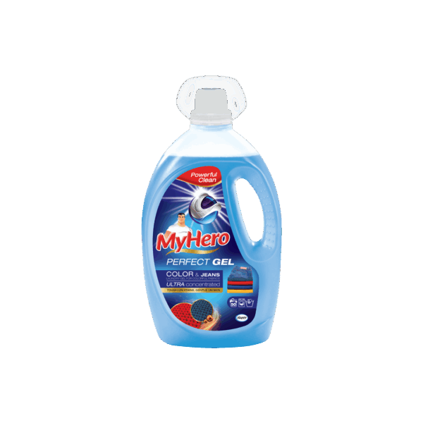 Deterxhent xhel MyHero Perfect Gel Color & Jeans 3L, ultra i koncentruar