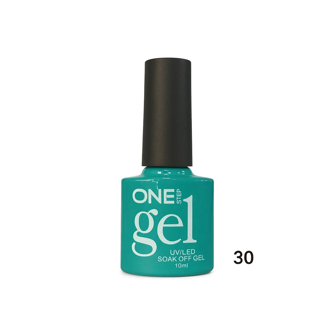 Xhel manikyr One Step UV/LED, jeshile smeraldi nr. 30