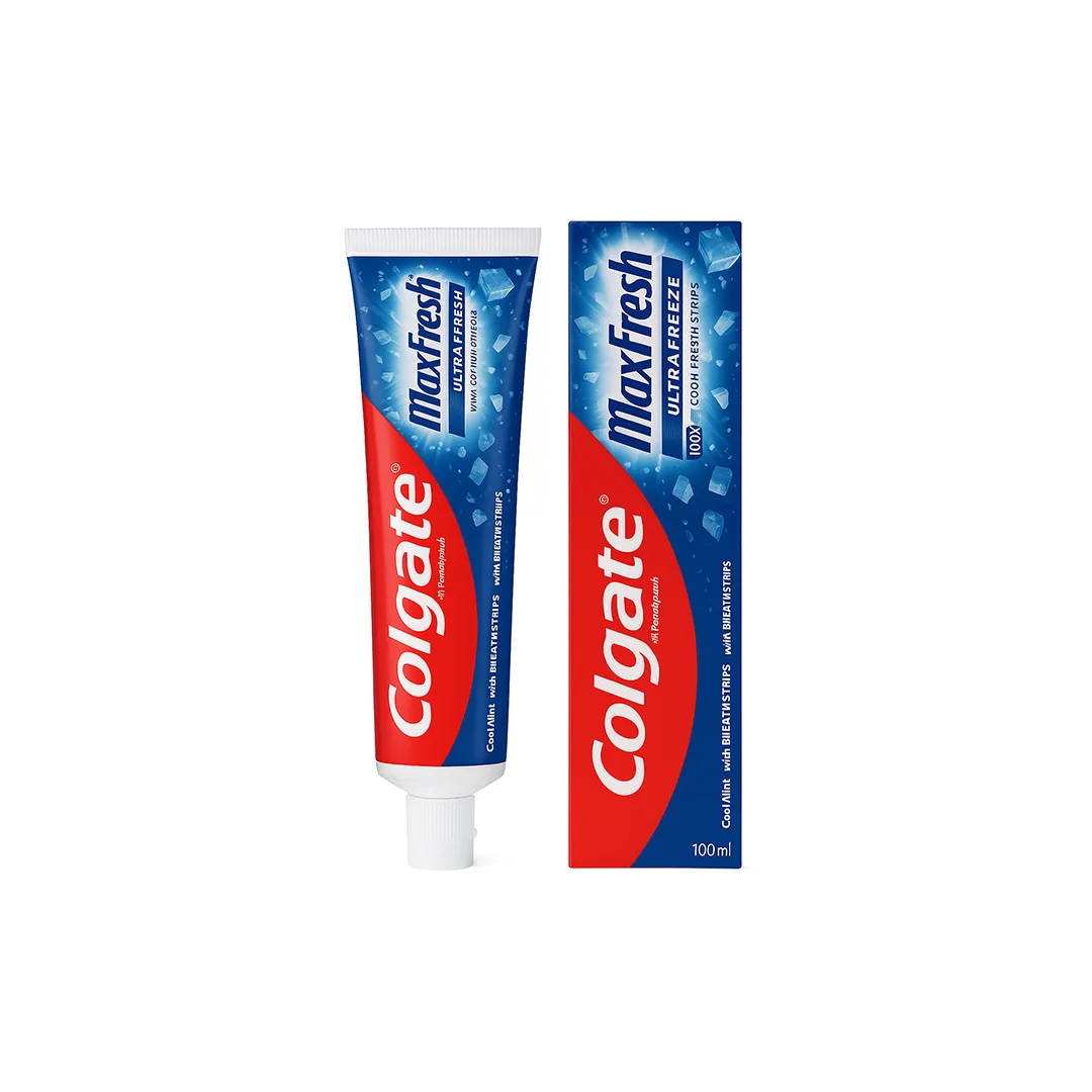 Pastë dhëmbësh Colgate MaxFresh UltrFreeze blu