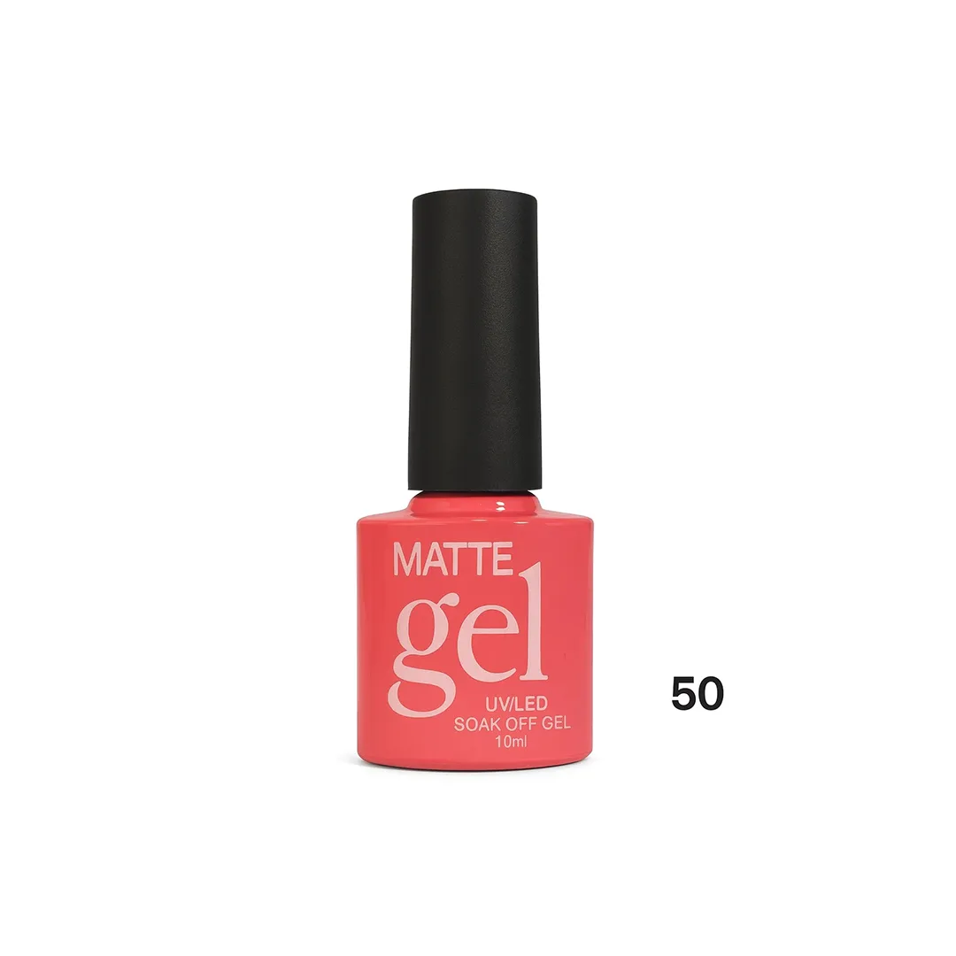 Xhel manikyr MATTE Color UV/LED, rozë mat nr. 50