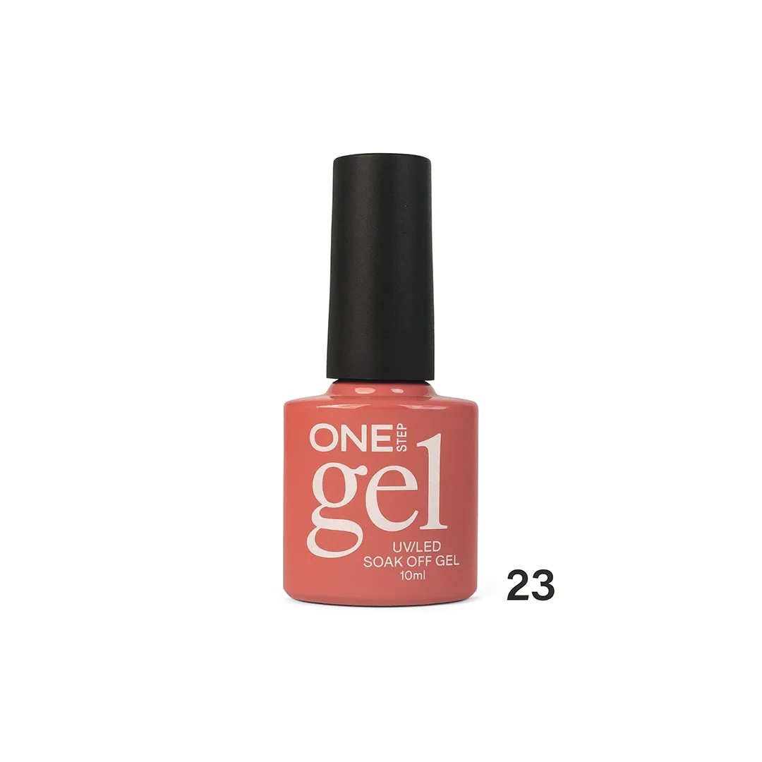 Xhel manikyr One Step UV/LED, rozë e ngrohtë nr. 23