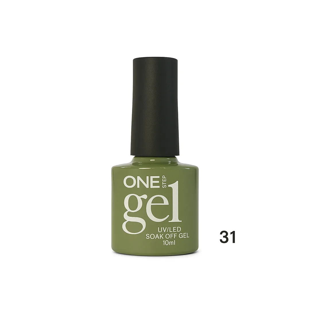 Xhel manikyr One Step UV/LED, jeshile ulliri nr. 31