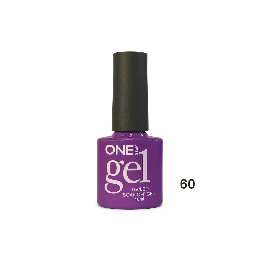 Xhel manikyr One Step UV/LED, vjollcë e ndezur nr. 60