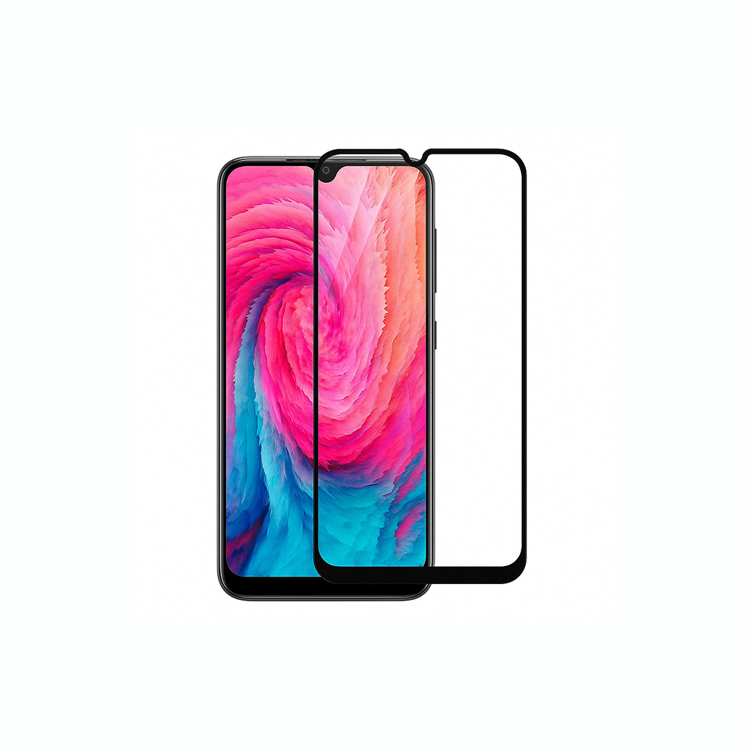 Aksesorë Telefoni, Mbrojtëse Ekrani, Xiaomi Redmi Note 8, Xham me Kornizë të Zezë
