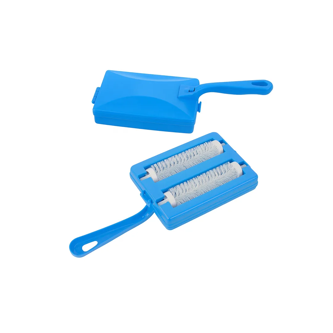 Fshesë manuale me furça rrotulluese, e kaltër