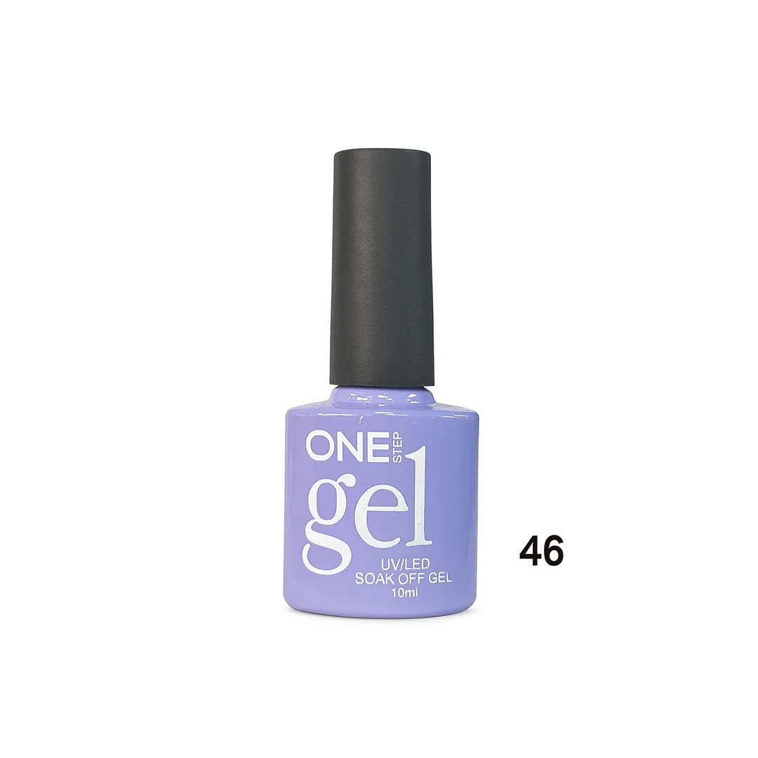 Xhel manikyr One Step UV/LED, vjollcë e hapur (lavender) nr. 46